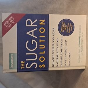 Prevention Magazine's, The Sugar Solution "HardBack"  Book